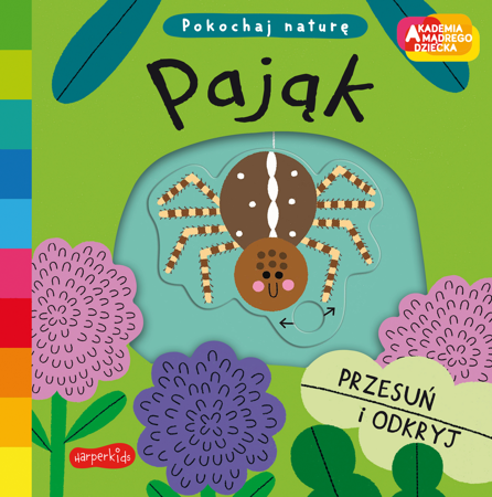 HarperKids Książeczka Pokochaj naturę Pająk 663337