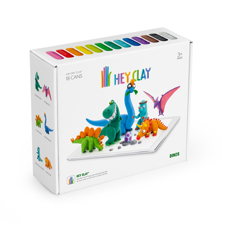 Hey Clay Masa Plastyczna - Dinozaury 240068