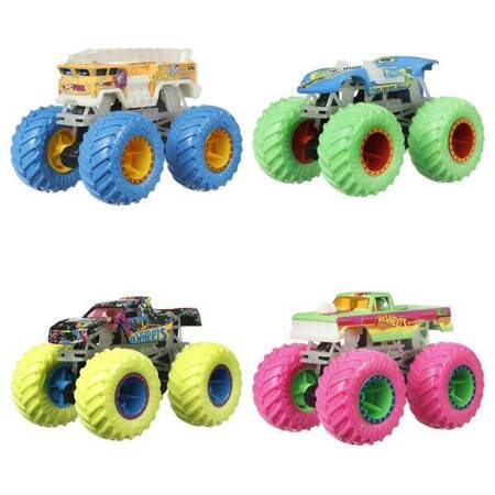 Hot Wheels HCB50 Monster Truck Pojazd świecący w ciemności 006281