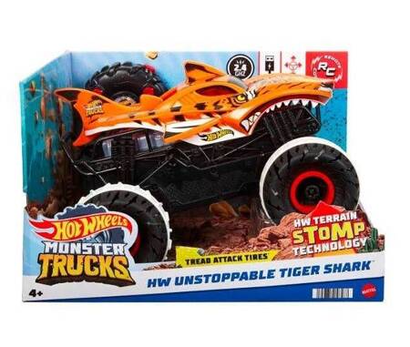 Hot Wheels HGV87 pojazd Niepowstrzymany Tiger Shark 058587