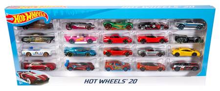 Hot Wheels Zestaw 20 autek 010028
