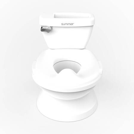 INGENUITY Dziecięca toaleta z dźwiękiem 2 w 1 Summer My Size Potty PRO biała 111246