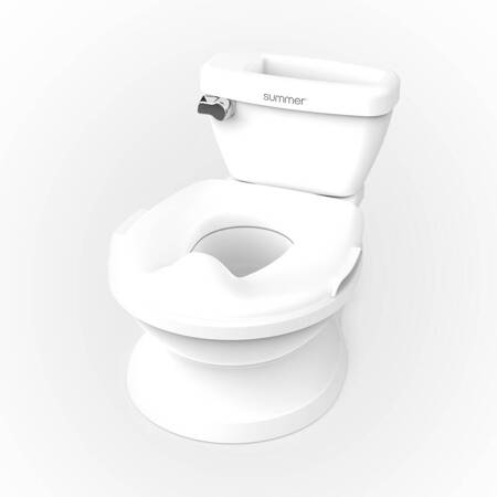 INGENUITY Dziecięca toaleta z dźwiękiem 2 w 1 Summer My Size Potty PRO biała 111246