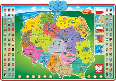 Interaktywna mapa polski dd 61171 