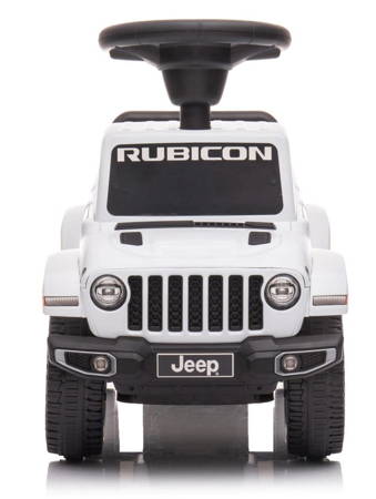 Jeździk pchacz chodzik Jeep Rubicon Gladiator biały 61x28x42cm 644178