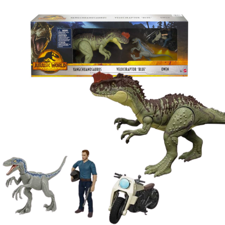 Jurassic World HLP79 Zestaw 3 figurek 117567