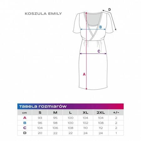 KOSZULA DO KARMIENIA EMILY JASNY BEŻOWY GROSZKI L