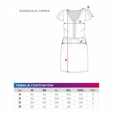 KOSZULA DO KARMIENIA LINDA BEŻOWA STOKROTKI L