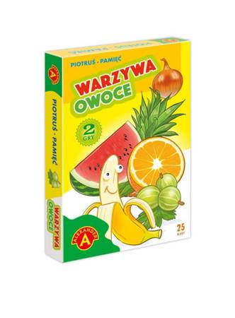 Karty Piotruś Warzywa i Owoce 026122