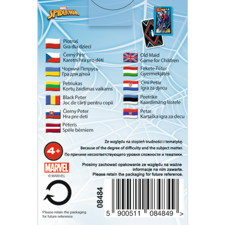 Karty do gry Piotruś - Spiderman 084849