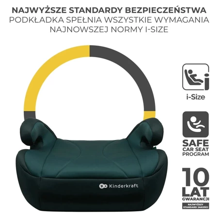 Kinderkraft I-Boost Green 924820 fotelik samochodowy