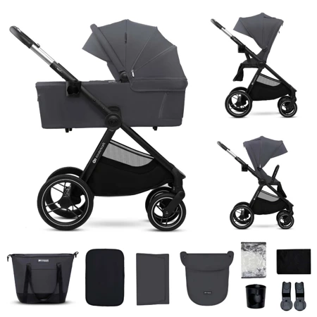 Kinderkraft  Nea 2 Deep Grey 2w1 926022 Wózek wielofunkcyjny