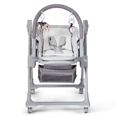 Kinderkraft krzesełko do karmienia Lastree Grey 917174