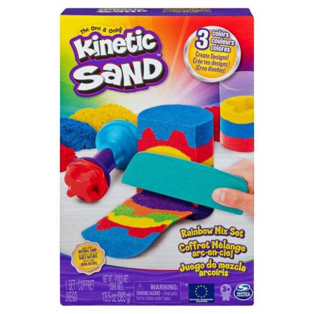 Kinetic sand zestaw tęczowych narzędzi 571002