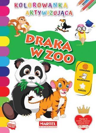 Kolorowanka aktywizująca. Draka w Zoo 753839