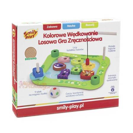 Kolorowe wędkowanie smily play 820435 