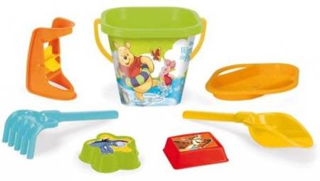 Komplet do piasku 7 el. Winnie the Pooh Wader 77142