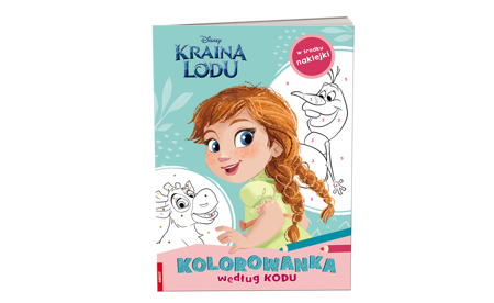 Kraina Lodu. Kolorowanka Według Kodu 340643