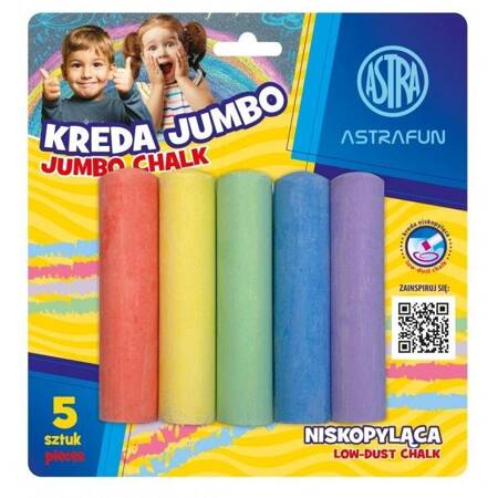 Kreda Jumbo Astra Fun 2x2x10,5 cm 5 szt 190037