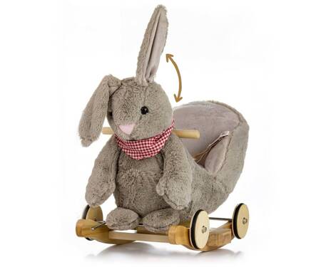 Królik Polly Plus Grey Bunny 128215