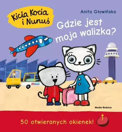 Książeczka Kicia Kocia i Nunuś Gdzie jest moja walizka? 652031