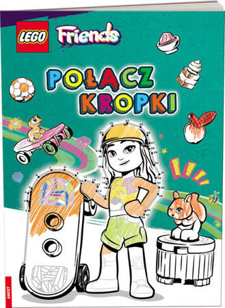 Książeczka LEGO FRIENDS POŁĄCZ KROPKI 342739