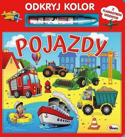 Książeczka Odkryj Kolor Pojazdy 810906