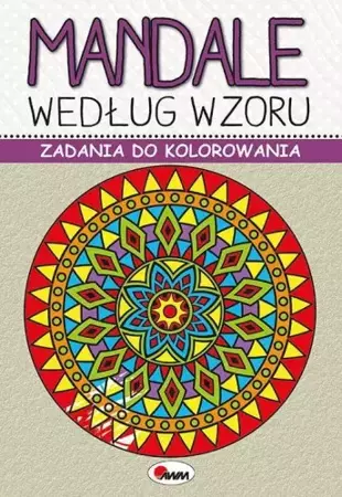 Książeczka Zadania Do Kolorowania Mandale Według Wzoru 812078