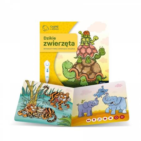 Książka mini dzikie zwierzęta 423901