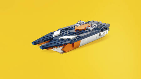 LEGO 31126 Odrzutowiec naddźwiękowy