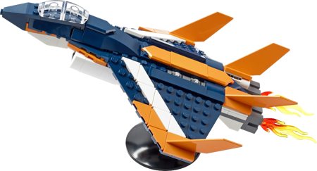 LEGO 31126 Odrzutowiec naddźwiękowy