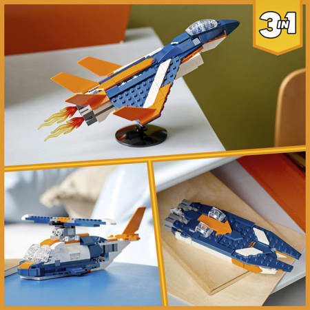 LEGO 31126 Odrzutowiec naddźwiękowy