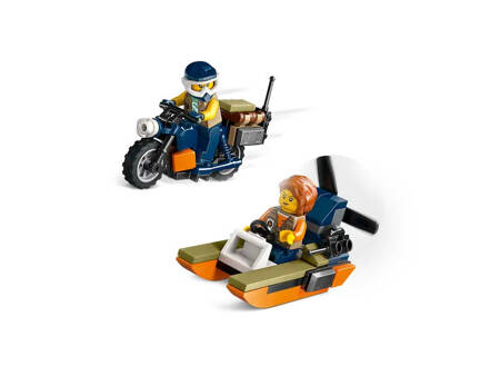 LEGO 60437 City Helikopter badaczy dżungli w bazie