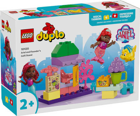 Lego 10420 Duplo Stoisko kawowe Arielki i Florka