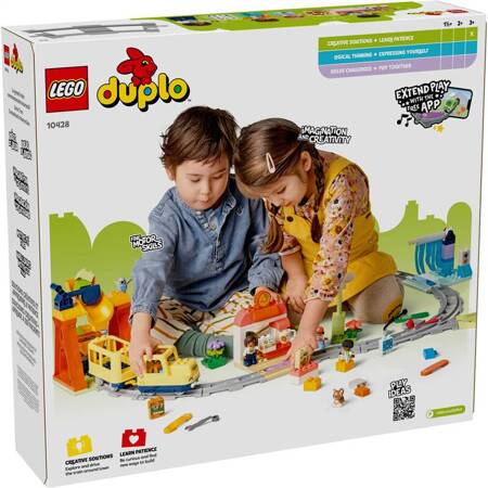 Lego 10428 Duplo Duży interaktywny pociąg miejski