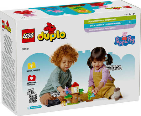 Lego 10431 Duplo Ogród i domek na drzewie Peppy