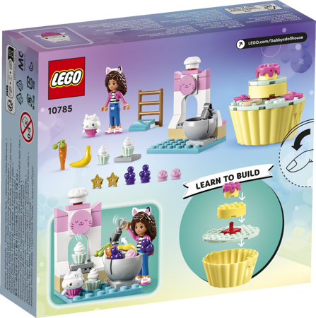 Lego 10785 Koci domek Gabi Pieczenie tortu z Łakotkiem