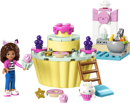 Lego 10785 Koci domek Gabi Pieczenie tortu z Łakotkiem