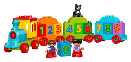 Lego 10847 duplo pociąg z cyferkami 