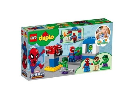 Lego 10876 duplo przygody spider mana i hulka