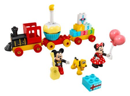 Lego 10941 urodzinowy pociąg myszek miki i minnie