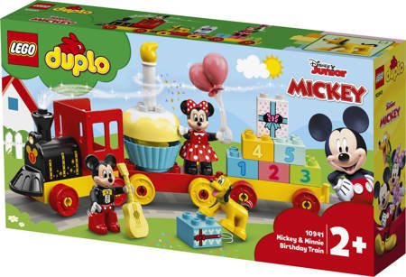 Lego 10941 urodzinowy pociąg myszek miki i minnie