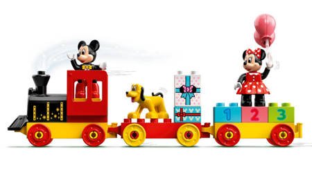 Lego 10941 urodzinowy pociąg myszek miki i minnie