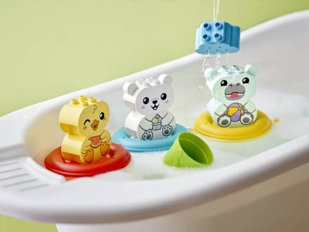 Lego 10965 Duplo Zabawa w kąpieli: pływający pociąg ze zwierzątkami