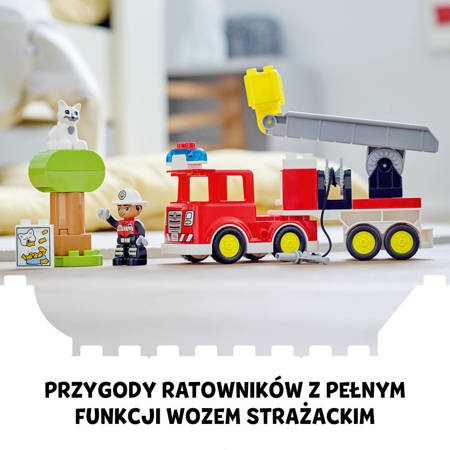 Lego 10969 Duplo Wóz strażacki