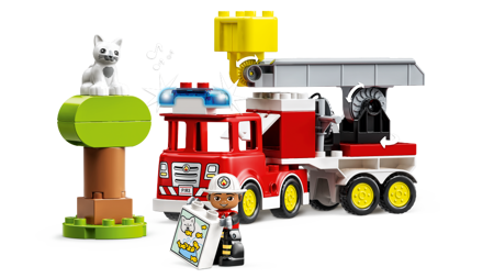 Lego 10969 Duplo Wóz strażacki