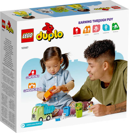 Lego 10987 Duplo Ciężarówka recyklingowa