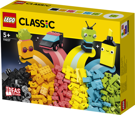 Lego 11027 Classic Kreatywna zabawa neonowymi kolorami