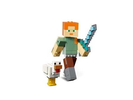 Lego 21149 minecraft bigfig alex z kurczakiem