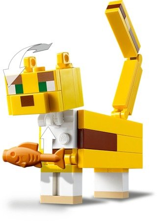 Lego 21156 minecraft bigfig creeper i ocelot